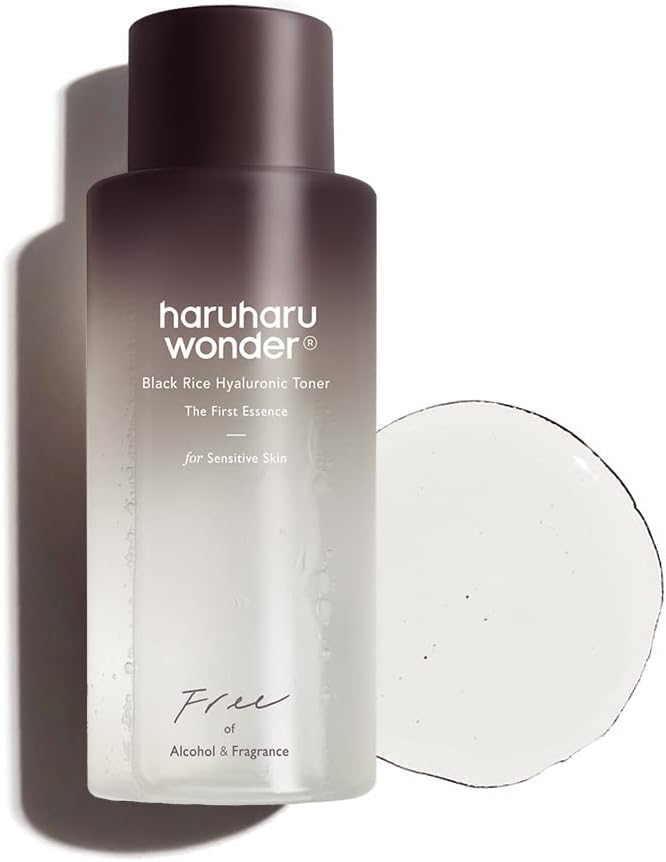 HaruHaru Wounder - Black Rice Hyaluronic Toner 150ml For Sensitive Skin - the first essence