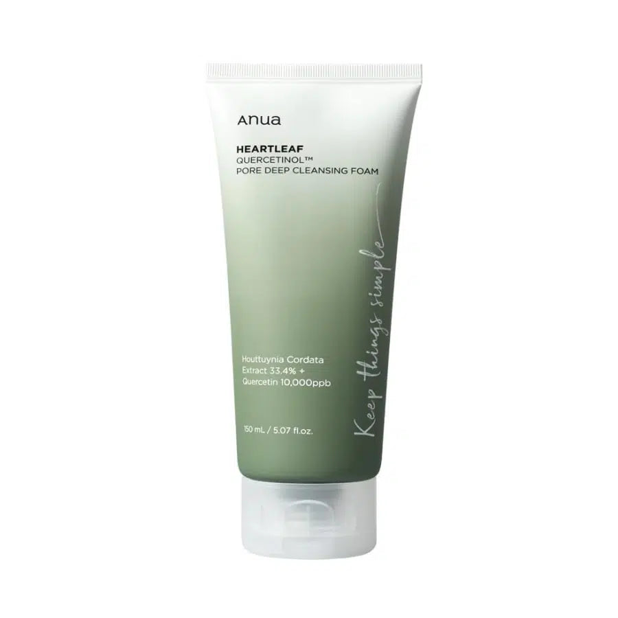 Anua - Heartleaf Quercetinol Pore Deep Cleansing Foam 150 ml – Cleanser från Anua | K-Beauty Carely.se