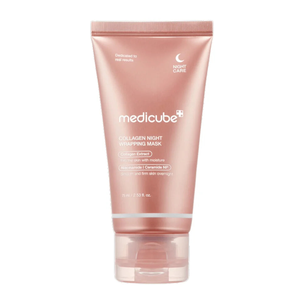 Medicube-Collagen Night Wrapping Mask 75ml – Ansiktsmask från Medicube | K-Beauty Carely.se
