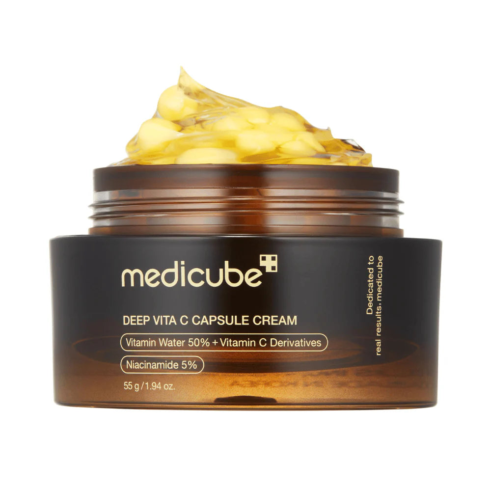 Medicube – Deep Vita C Capsule Cream 55 ml – Fuktighetskräm från medicube | K-Beauty Carely.se