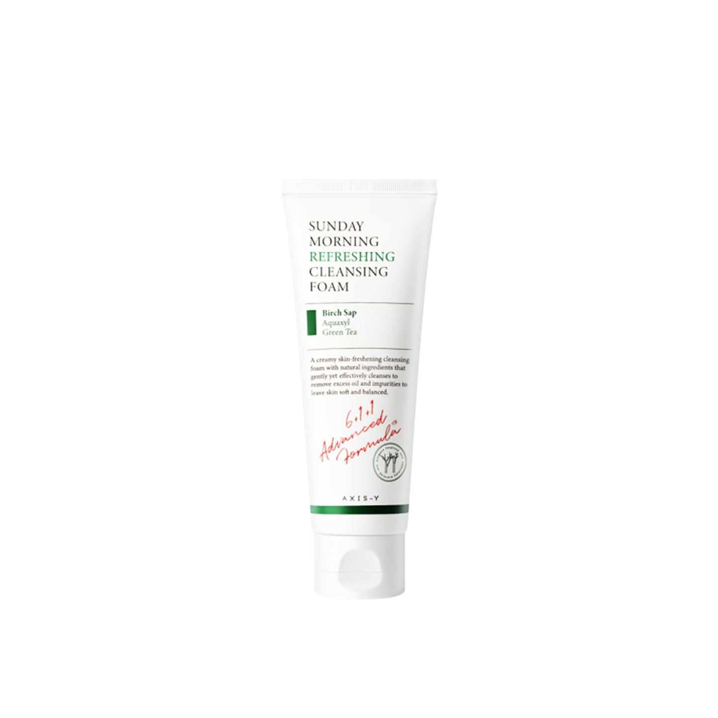 Axis-Y - Sunday Morning Refreshing Cleansing Foam 120ml – Cleanser från Axis-Y | K-Beauty Carely.se