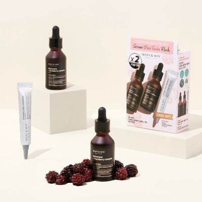 Mary & May - Idebenone+Blackberry Serum Duo Twin Pack