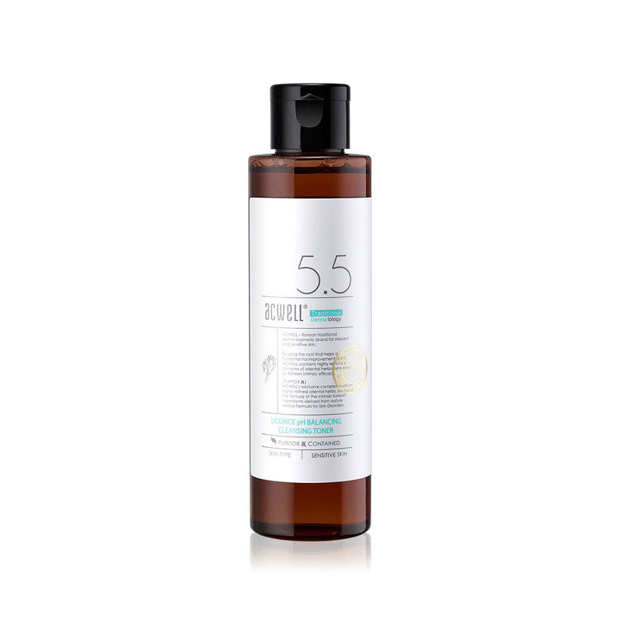 Acwell - 5.5 Licorice pH Balancing Cleansing Toner 150ml – Toner från Acwell | K-Beauty Carely.se
