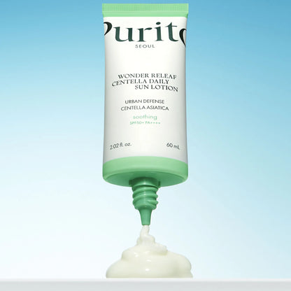 Purito Wonder Releaf Centella Daily Sun Lotion Spf50+ pa++++ 15ml