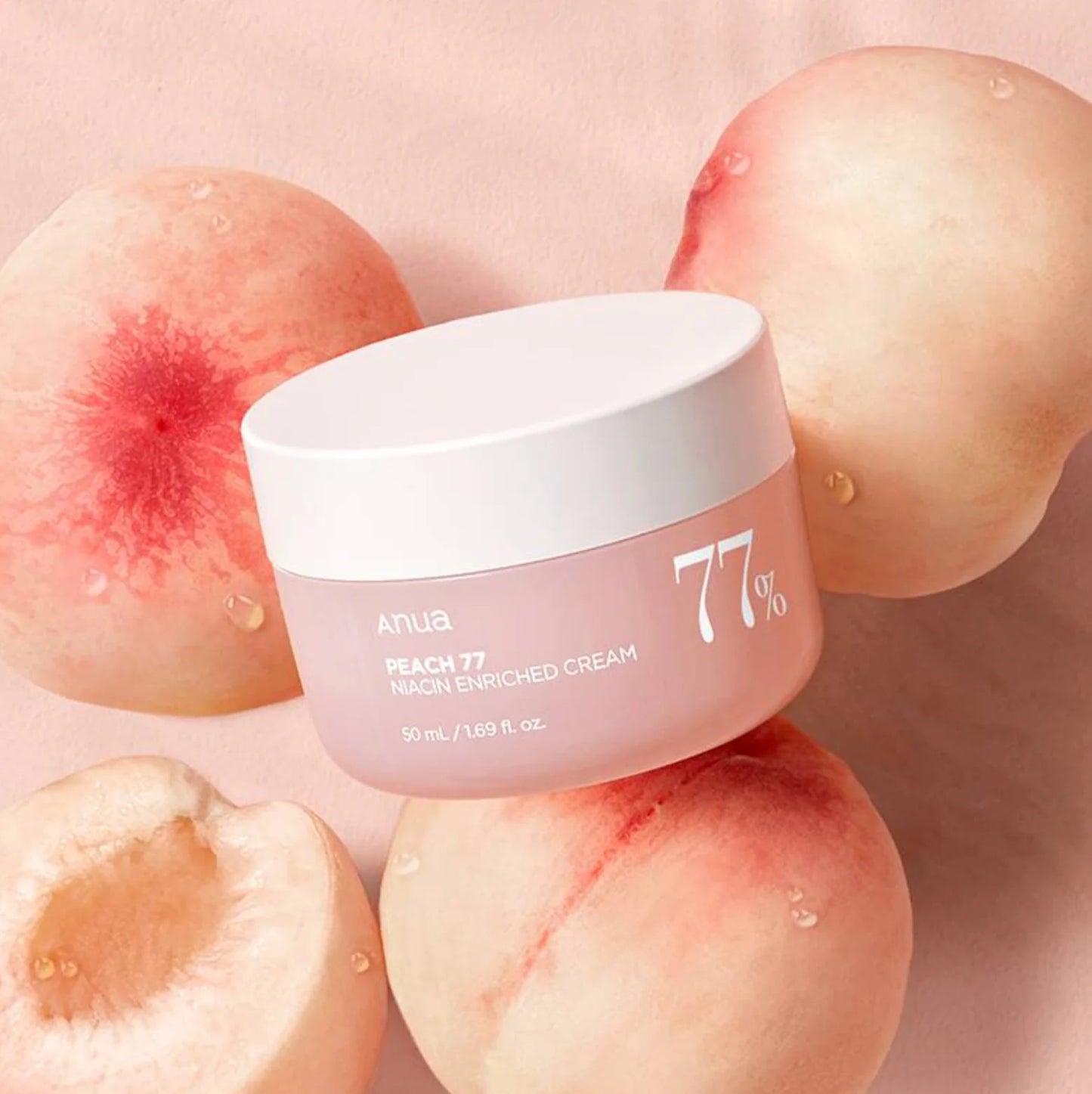 Peach 77% Niacin Enriched Cream 50ml