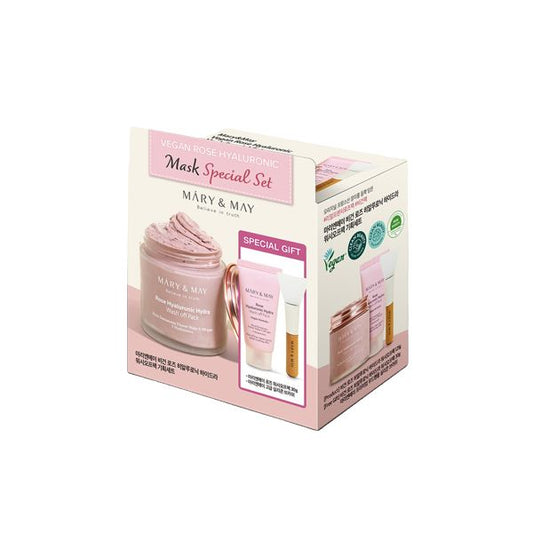 Vegan Hyaluronic Hydra Wash Off Mask Special Gift Set