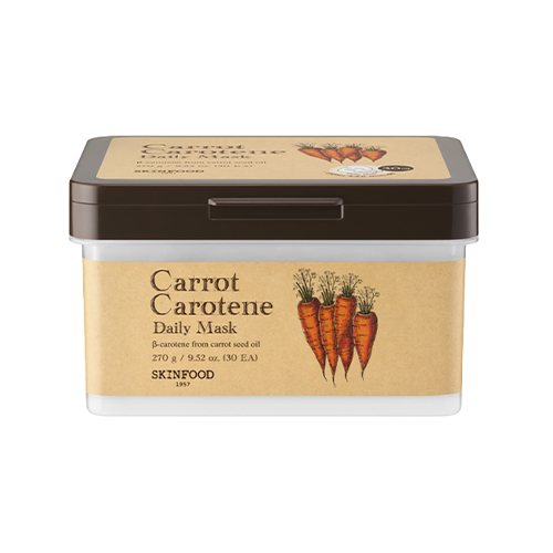 Skinfood - Carrot Carotene Daily Mask 270g 30ea – Ansiktsmask från Skinfood | K-Beauty Carely.se